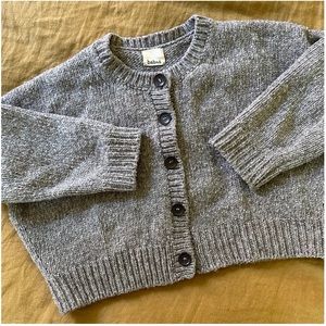 Babaa Cardigan No61 in Dark Mist EUC